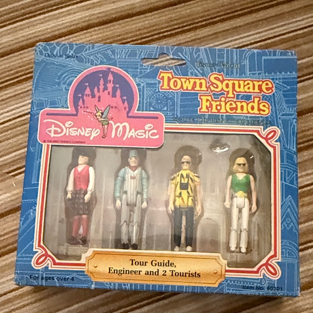 Disney Magic Town Square Friends Action Figures- Sears Exclusive Set